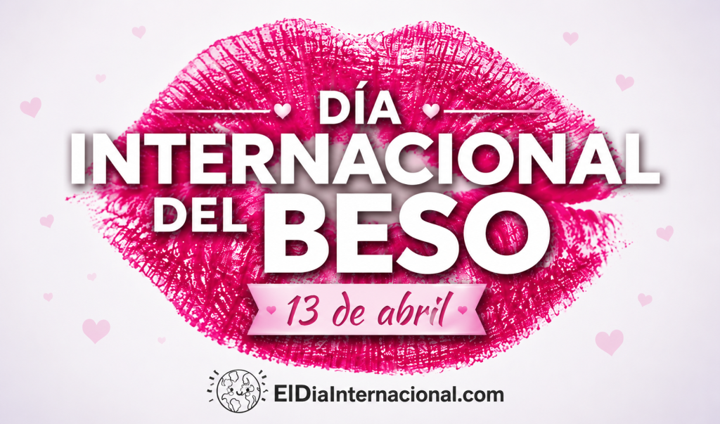 día internacional del beso 13 de abril