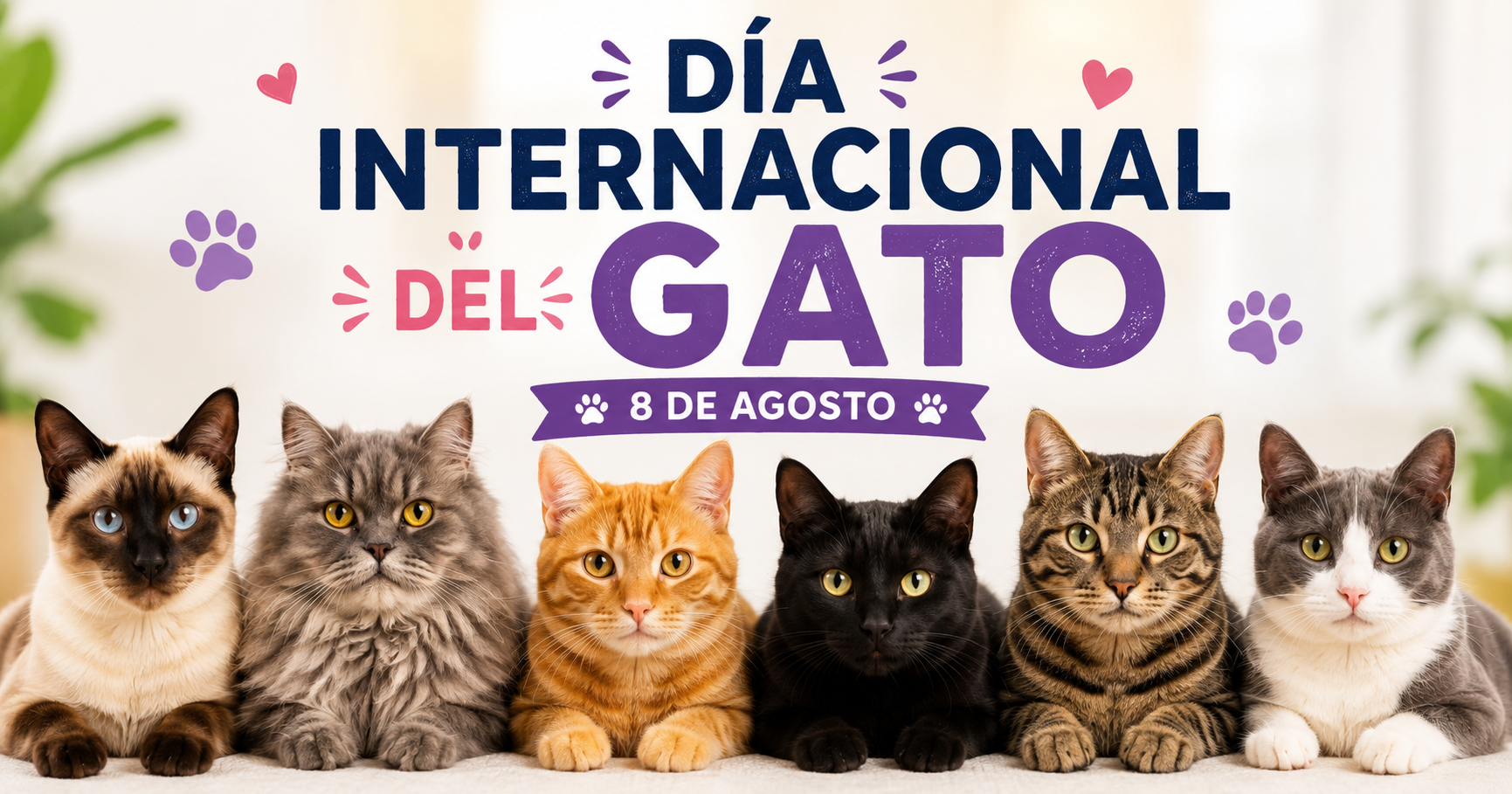 Lee más sobre el artículo Día Internacional del Gato