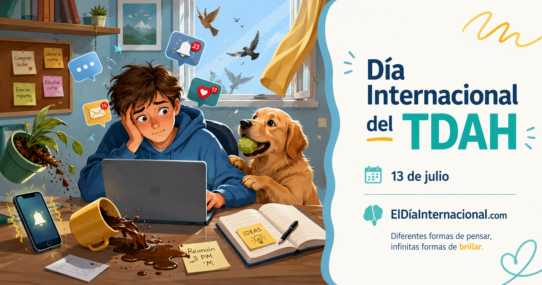 Lee más sobre el artículo Día Internacional del TDAH