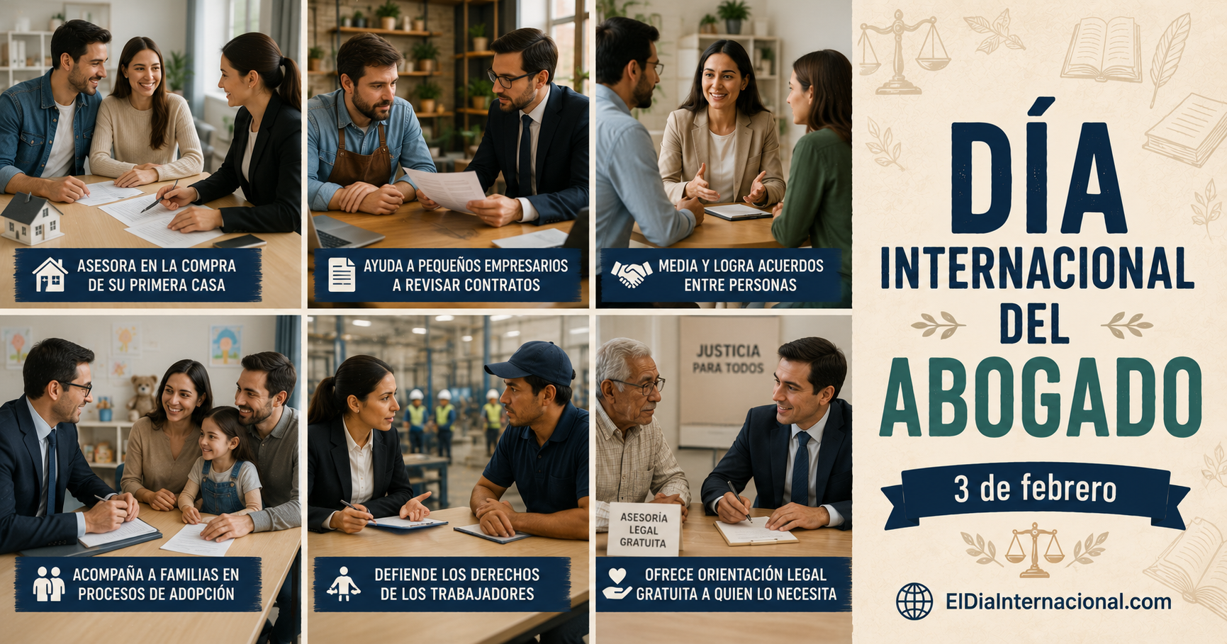 Lee más sobre el artículo Día Internacional del Abogado