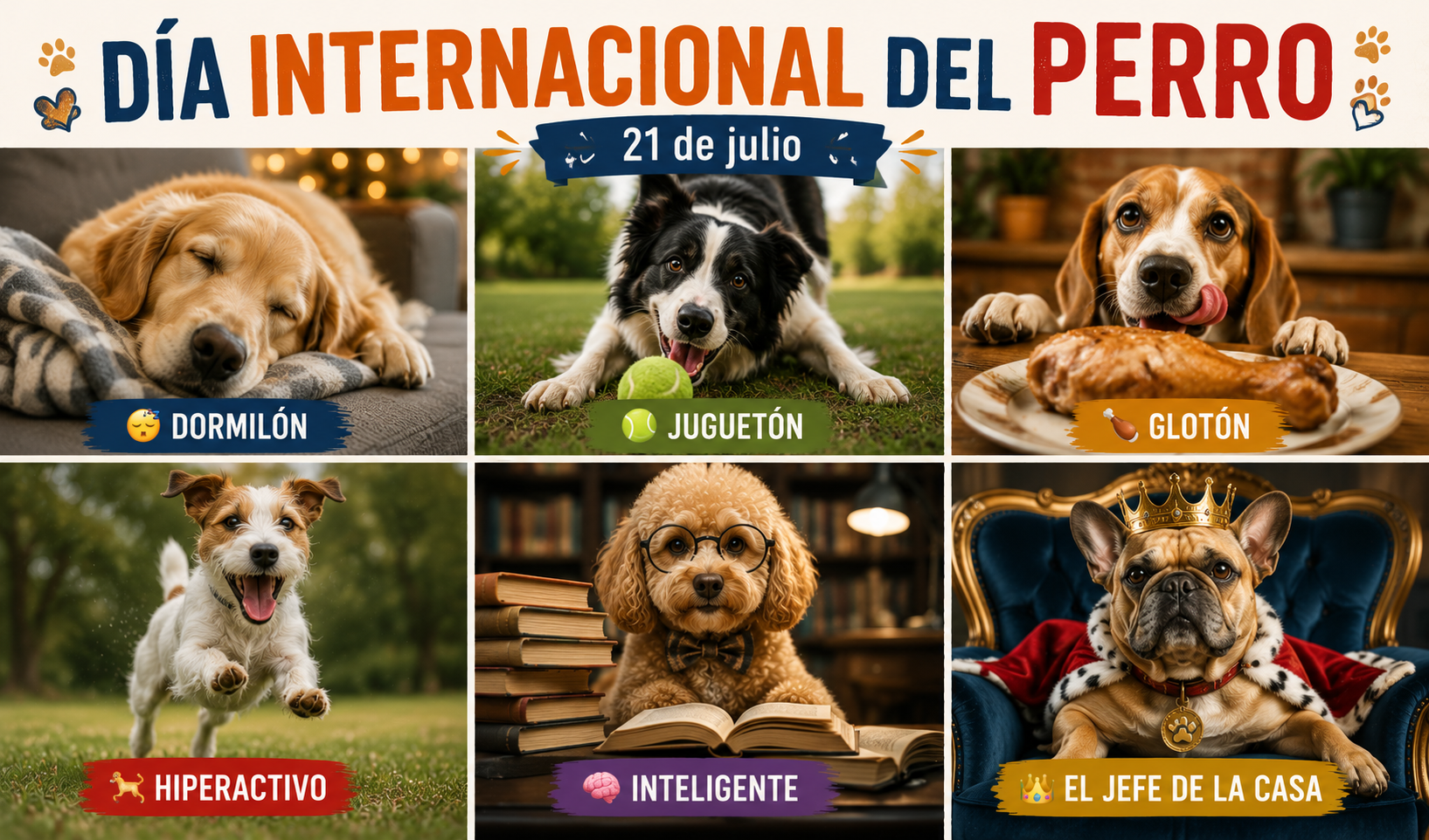 Lee más sobre el artículo Día Internacional del Perro