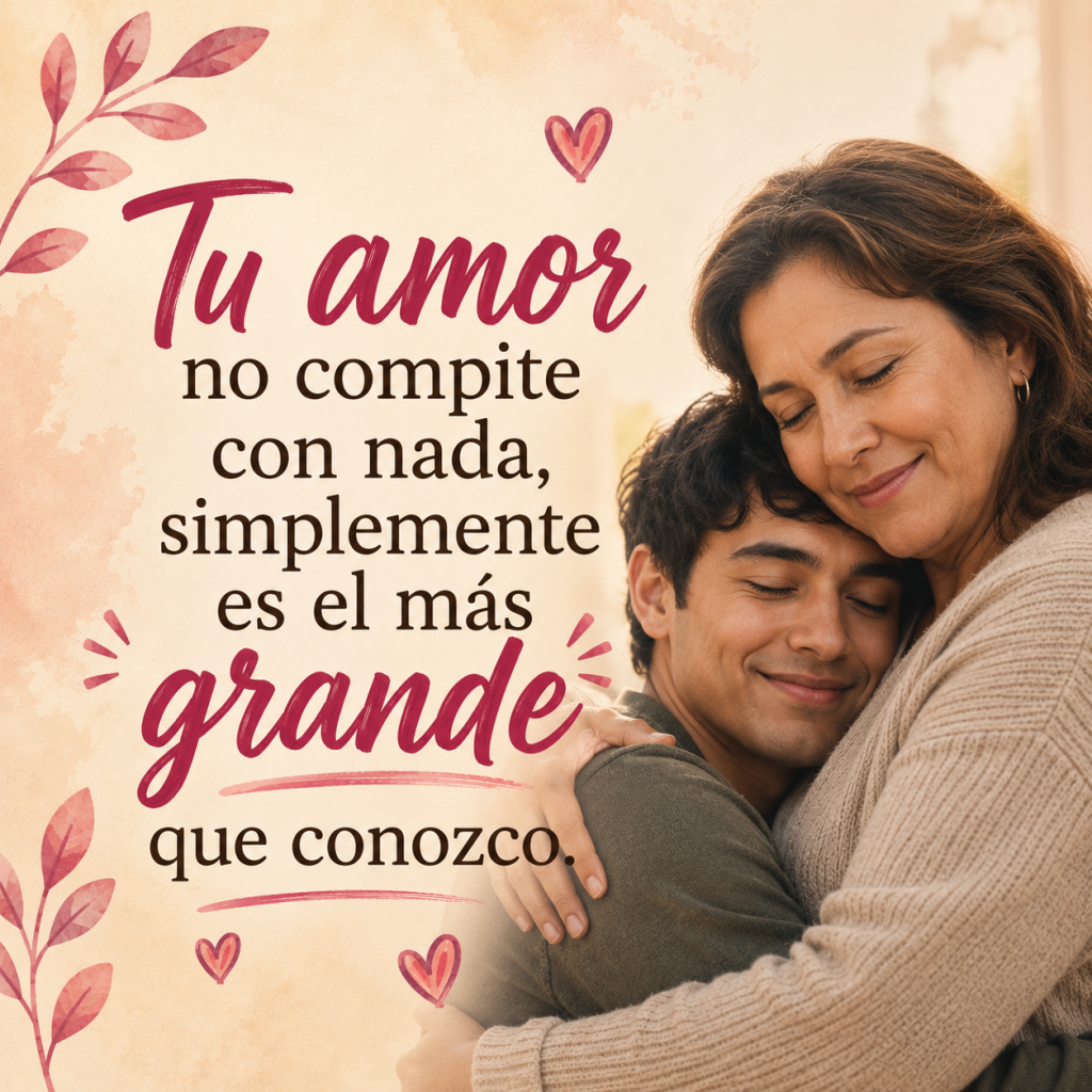 Frase para mi mamá