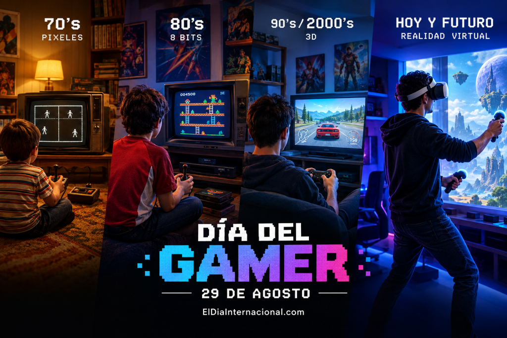 dia del gamer 29 de agosto