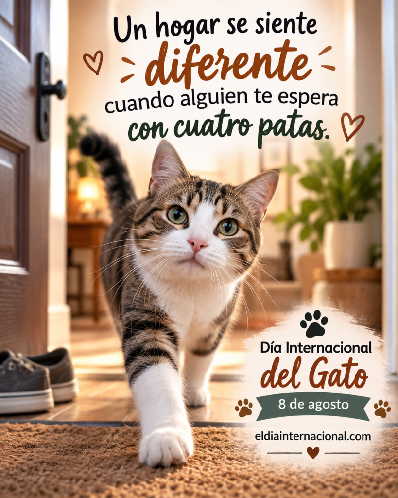 frases bonitas para el Día Internacional del Gato